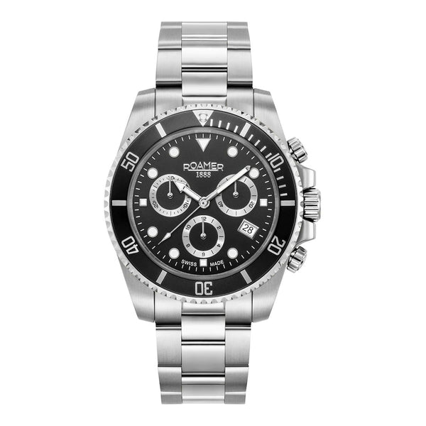 Roamer Deep Sea 100 851837415520 Mens Watch Chronograph