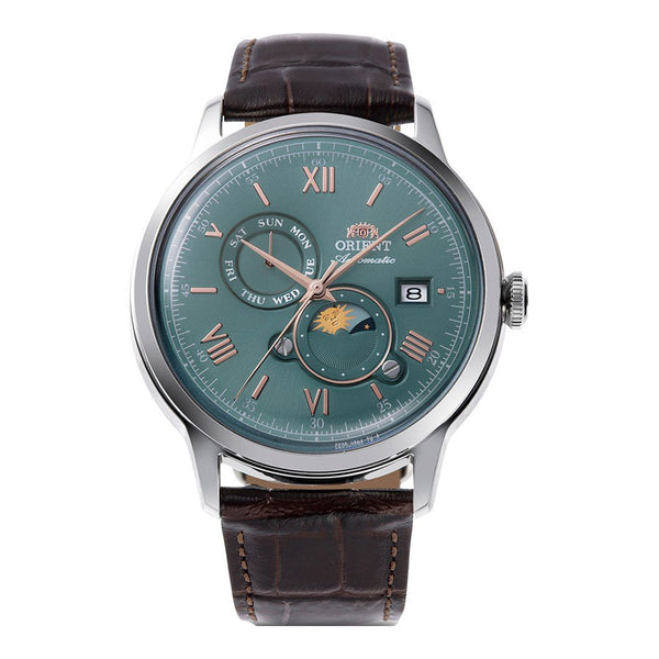 Orient Sun and Moon Automatic RA-AK0805E30B Mens Watch