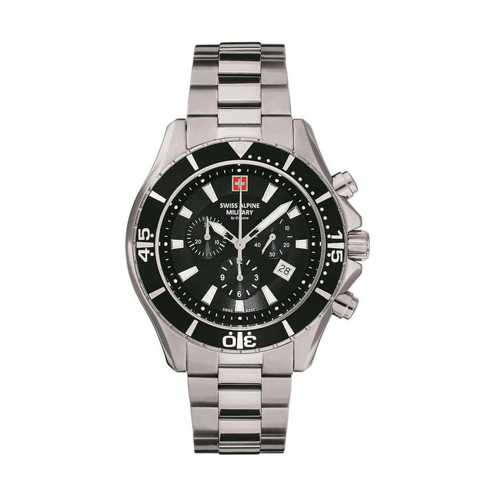 Swiss Alpine Military 7040.9137SAM Mens Watch Chronograph - Swiss Alpine Military 7040.9137SAM Mens Watch Chronograph