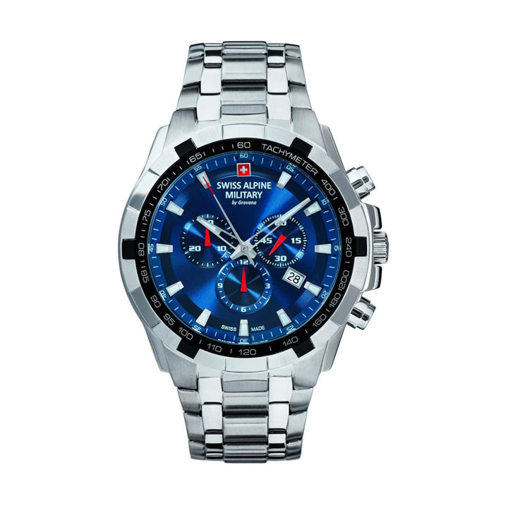 Swiss Alpine Military 7043.9135SAM Mens Watch Chronograph - Swiss Alpine Military 7043.9135SAM Mens Watch Chronograph